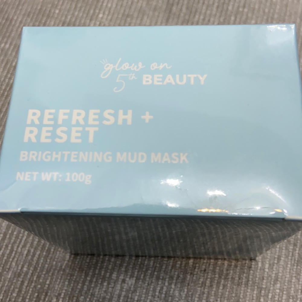 Brighter mud mask